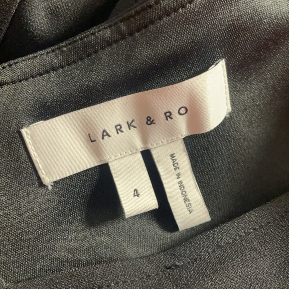 Lark & Ro Flutter Sleeve V Neck Sheath Dress - Picture 10 of 11